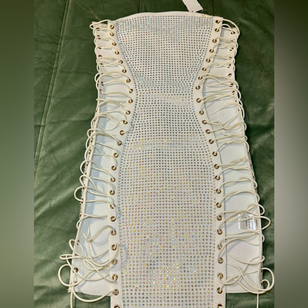 Akira white dress